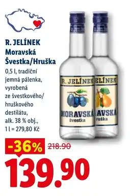 Lidl R. JELÍNEK Moravská Švestka/Hruška nabídka