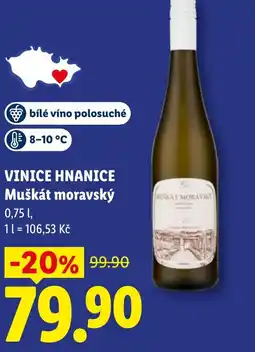 Lidl VINICE HNANICE Muškát moravský nabídka