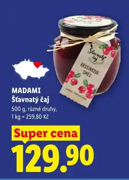 Lidl MADAMI Šťavnatý čaj nabídka