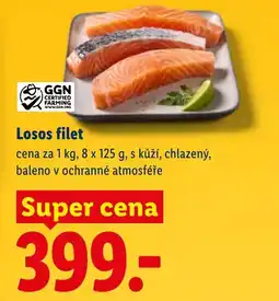 Lidl Losos filet nabídka
