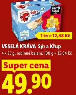Lidl VESELÁ KRÁVA Sýr a Křup nabídka