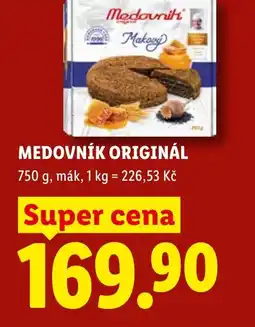 Lidl Medovník originál nabídka