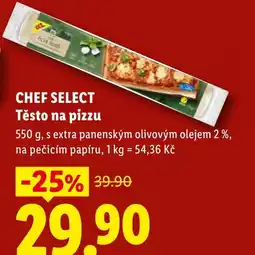 Lidl CHEF SELECT Těsto na pizzu nabídka