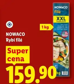 Lidl NOWACO Rybí filé nabídka