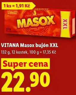 Lidl VITANA Masox bujón XXL nabídka