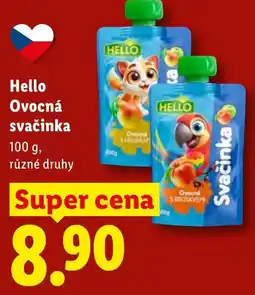 Lidl Hello Ovocná svačinka nabídka