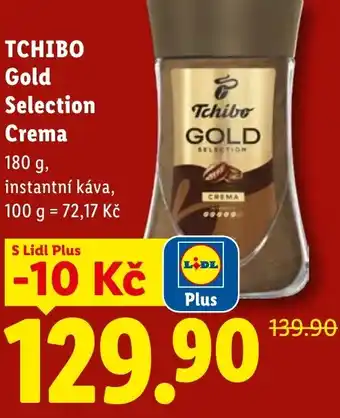 Lidl TCHIBO Gold Selection Crema nabídka