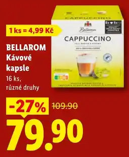 Lidl BELLAROM Kávové kapsle nabídka