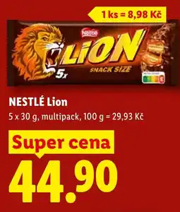 Lidl NESTLÉ Lion nabídka