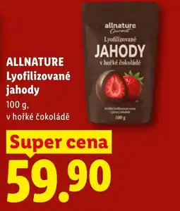 Lidl ALLNATURE Lyofilizované jahody nabídka