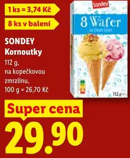 Lidl SONDEY Kornoutky nabídka