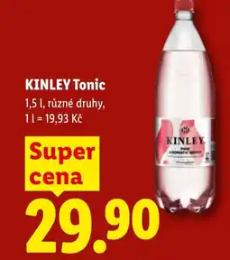 Lidl KINLEY Tonic nabídka