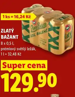 Lidl Zlatý bažant nabídka