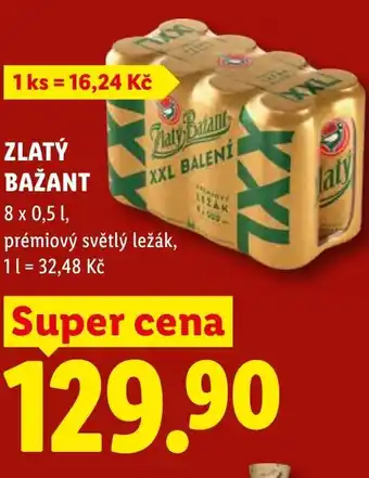 Lidl Zlatý bažant nabídka