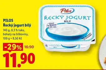 Lidl PILOS Řecký jogurt bílý nabídka