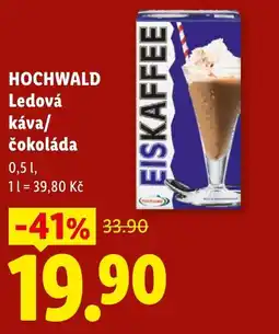 Lidl HOCHWALD Ledová káva/ čokoláda nabídka