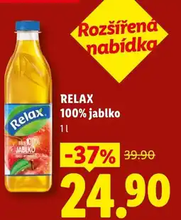 Lidl RELAX 100% jablko nabídka
