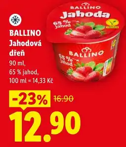 Lidl BALLINO Jahodová dřeň nabídka