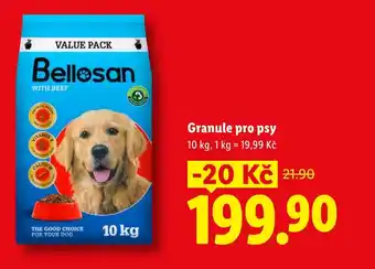 Lidl Granule pro psy nabídka