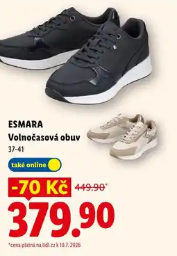 Lidl ESMARA Volnočasová obuv nabídka