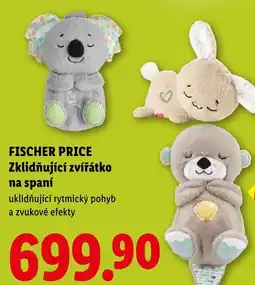 Lidl FISCHER PRICE Zklidňující zvířátko na spaní nabídka