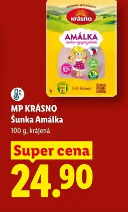 Lidl MP KRÁSNO Šunka Amálka nabídka