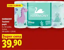 Lidl HARMONY Toaletní papír nabídka