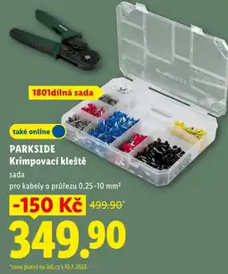 Lidl PARKSIDE Krimpovací kleště nabídka