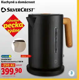 Lidl SILVERCREST Rychlovarná konvice 3 100 W nabídka