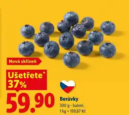 Lidl Borůvky nabídka