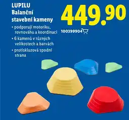 Lidl LUPILU Balanční stavební kameny nabídka