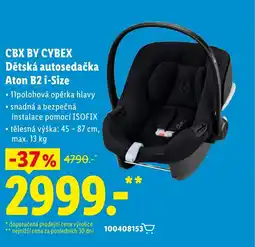 Lidl CBX BY CYBEX Dětská autosedačka Aton B2 i-Size nabídka