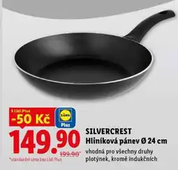 Lidl SILVERCREST HLINÍKOVÁ PÁNEV Ø 24 cm nabídka
