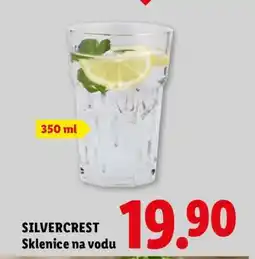 Lidl SILVERCREST Sklenice na vodu nabídka