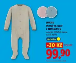 Lidl LUPILU Overal na spaní s BIO bavlnou nabídka