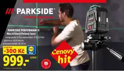 Lidl PARKSIDE PERFORMANCE Aku křížový liniový laser nabídka