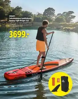 Lidl CRIVIT Jednokomorový paddleboard Touring Light Weight 11'6 nabídka