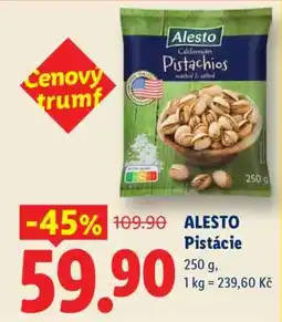 Lidl Alesto PISTÁCIE nabídka