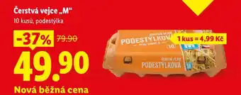 Lidl Čerstvá vejce M nabídka