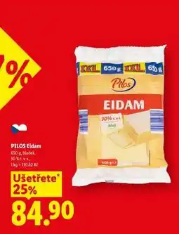 Lidl Pilos EIDAM nabídka
