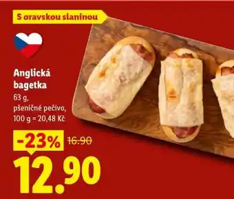 Lidl ANGLICKÁ BAGETKA nabídka