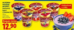 Lidl MLÉKÁRNA VALAŠSKÉ MEZIŘÍČÍ Smetanový jogurt z Valašska XXL nabídka