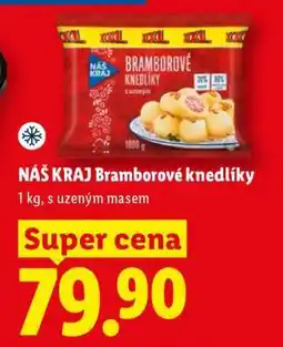 Lidl NÁŠ KRAJ Bramborové knedlíky nabídka