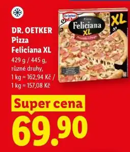 Lidl DR. OETKER Pizza Feliciana XL nabídka