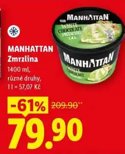 Lidl MANHATTAN Zmrzlina nabídka