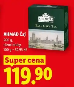 Lidl Ahmad čaj nabídka