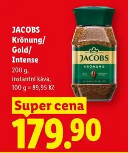 Lidl JACOBS Krönung/Gold/Intense nabídka