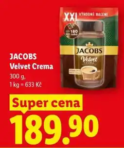 Lidl JACOBS VELVET CREMA nabídka
