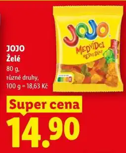 Lidl Jojo želé nabídka