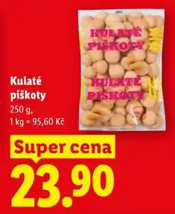 Lidl Kulaté piškoty nabídka